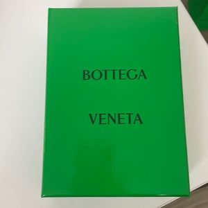 Bottega Veneta Card Wallet Box and Dust Bag, with shopping bag
